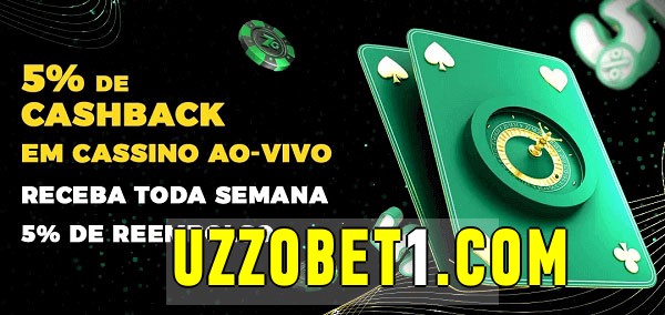 Promoções do cassino ao Vivo uzzobet 